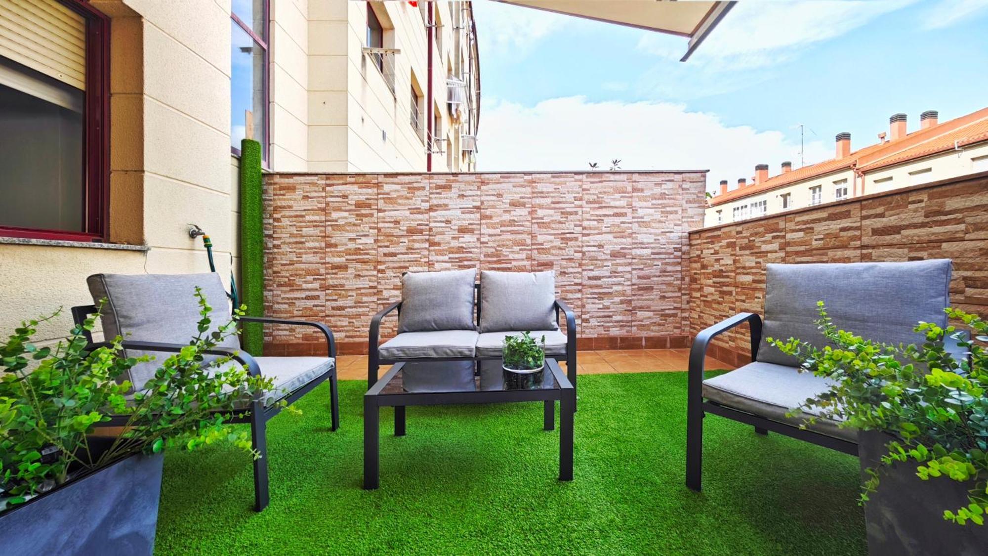 Apartamento Piso Centrico Santiago De Compostela Con Amplia Terraza Exterior foto
